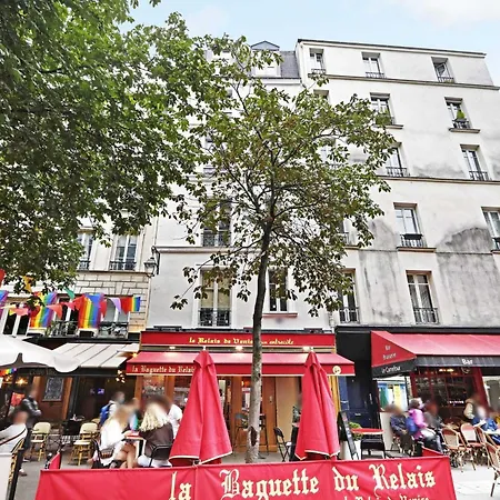 Apartment Charming A C - 2p - Le Marais Paris